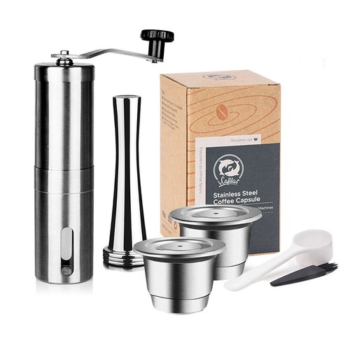 Stainless Steel Coffee Capsule Reusable Coffee Pod Coffeeware Accessories - Picture 24 of 48