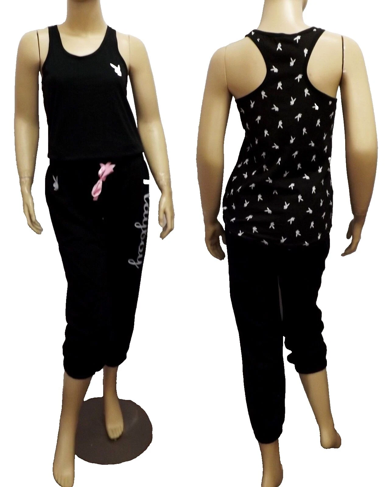 Pijamas y batas Playboy algodón para mujeres