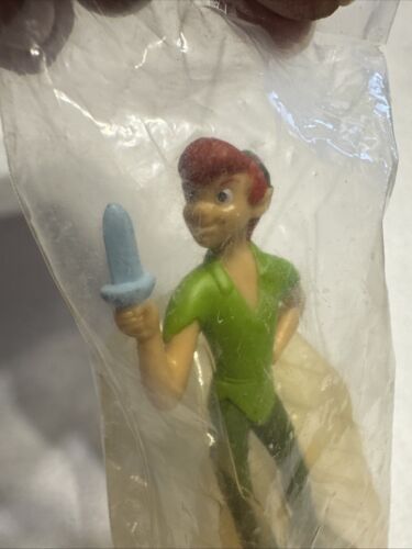 Vintage Disney Peter Pan Figure 3,5 pollici in confezione sigillata coltello blu - Foto 2 di 4