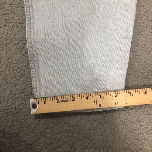 VTG Guess Pascal Jeans Men’s 30*x28 Light Blue High Waist 10075 - Picture 14 of 16