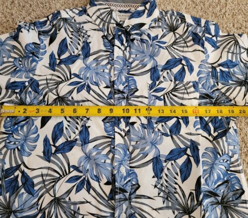 Free Planet Herren Blau Tropical Shirt Short 2 tlg Set Gr.S Top Gr.XS (28) Short - Bild 8 von 16