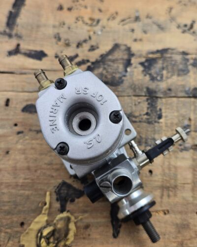 NOS Vintage O.S. Max R/C Marine 10F SR-M Nitro Motor - Picture 5 of 11
