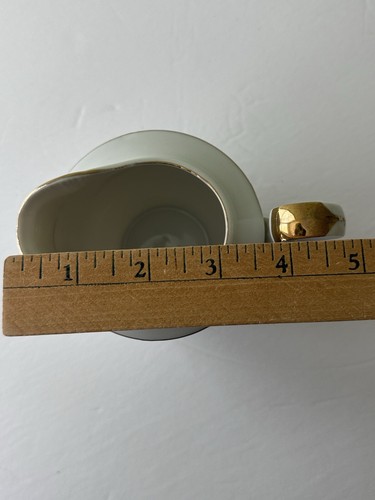 Thames China Wheat Creamer Gold Rim Gold Accents Vintage 50s/60s - Picture 8 of 8