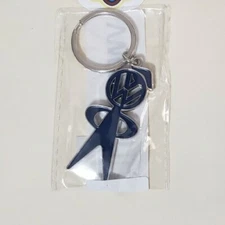 Mr VW Bobble Head Man Keychain Volkswagen Bus Bug Ghia Key Chain Bubble