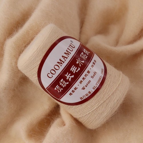 Soft Plush Mink Blended Yarn Cashmere Eco-Friendly Scarf Sweater Crochet Thread - Picture 3 of 68
