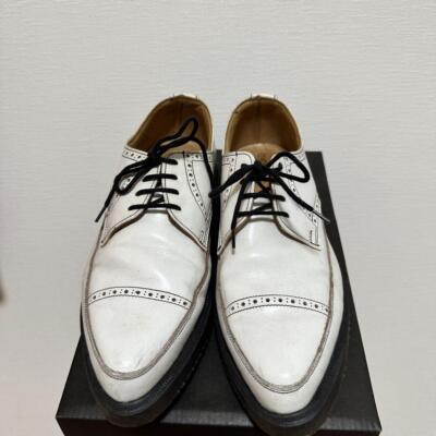 Men 7.0US Yohji Yamamoto George Cox Lace Up Shoes White | eBay Men 7.0US Yohji Yamamoto George Cox Lace Up Shoes White | eBay