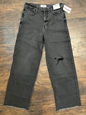Wrangler Sz 2 Woman  s Jeans Mid Rise Loose Straight