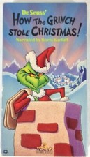 Dr Seuss How The Grinch Stole Christmas-1966, VHS - USED