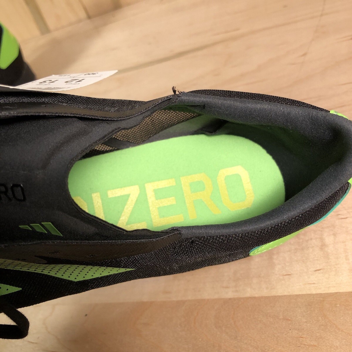 Adidas Adizero Ambition Athletic Black Green Track Spikes 