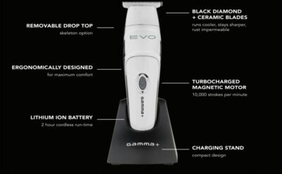 Gamma+ Evo Cordless Turbocharged Magnetic Motor Trimmer #HCGPELT