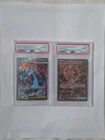 2025 UPC POKEMON PROMO #023 MEGA CHARIZARD X EX PSA 10 & #024 ORICORIO EX PSA 10
