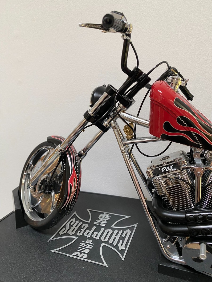 2004 West Coast Choppers 1:5 Scale Jesse James Penny Saved Back