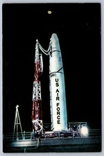 Postcard U.S.A.F. Thor (SM-75) Missile Defenders of America Nabisco Military