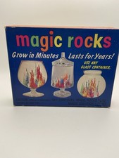 The Original Magic Rocks 1971 Vintage Crystal Growing Kit New Sealed Rare