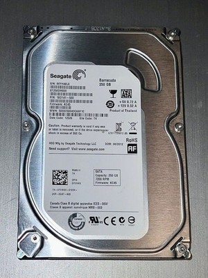 Seagate Hard Drive ST250DM000 250GB 7.200 SATA-3 3.5''