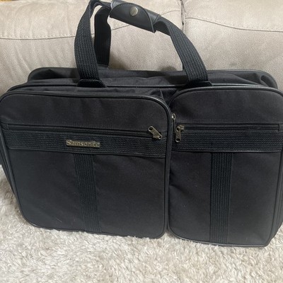 Vintage Samsonite Precedent Carry On Duffle Bag Luggage Front Pockets 21.5  X 13