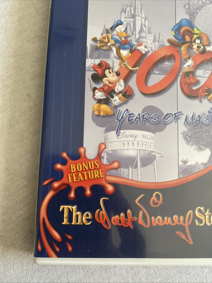 Walt Disney World 100 Years Of Magic/ The Walt Disney Story (DVD, 2001) Foto 2 de 4