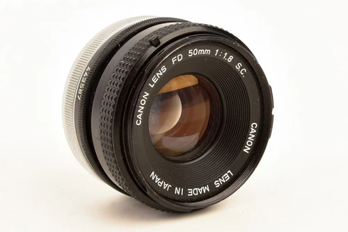 Canon FD 50mm f/1.8 S.C. Standard Prime Lens Manual Focus Vintage V27