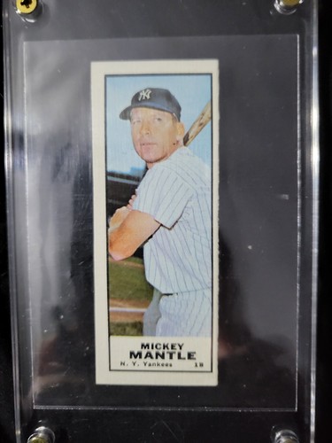 Mickey Mantle [Hand Cut] 1968 Bazooka card
