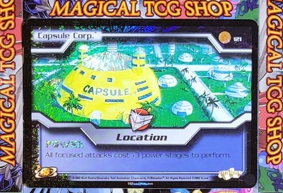 Dragon Ball Z DBZ CCG Capsule Corp World Games Saga Rare Foil #121