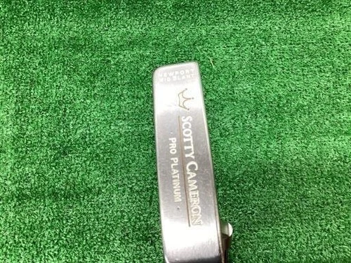 Scotty Cameron Newport Mid Slant Pro Platinum Putter Micro Step Steel Shaft RH