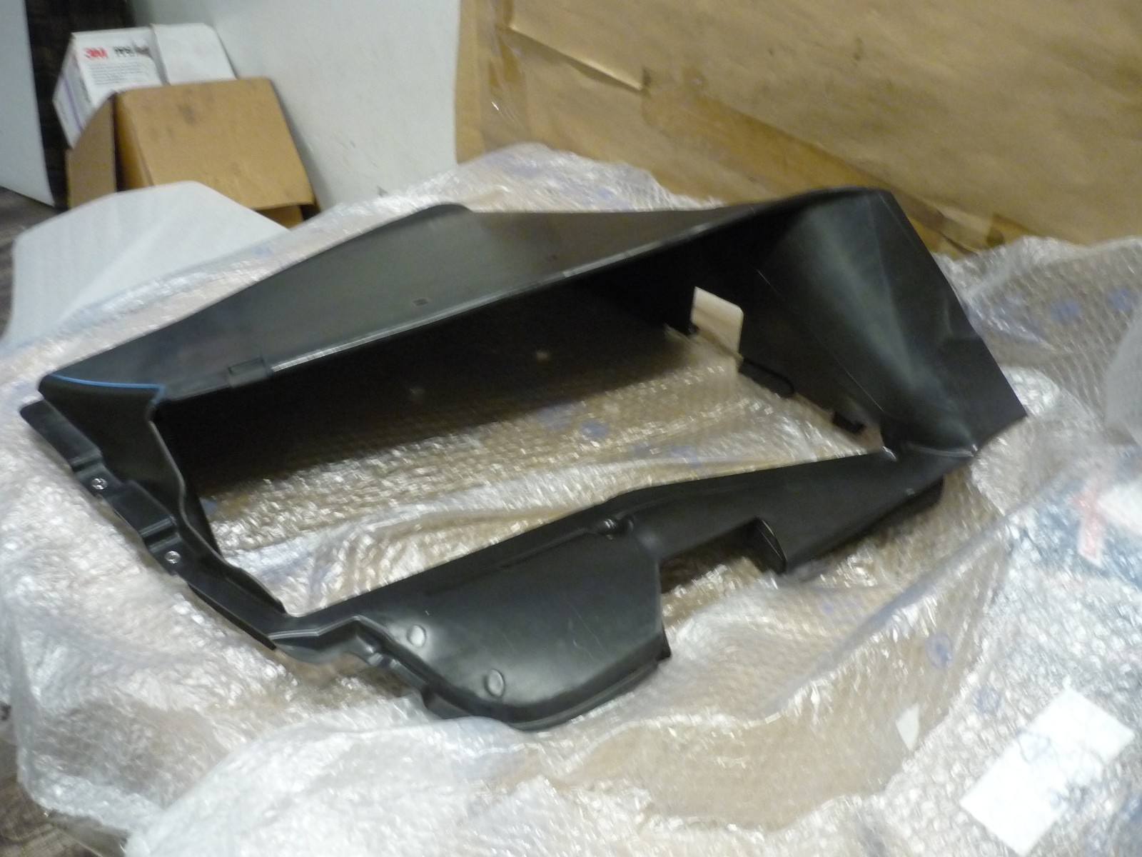 Ferrari 488 - LH Radiator Lower Duct Complete - P/N 86730200