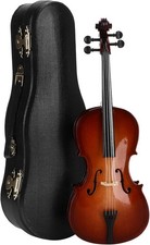 Mini Cello Model Ornament, Miniature with Case Desk Display Bass...