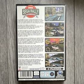 Sega Rally Championship Sega Saturn PAL Racing 1995 Manual Included Multiplayer