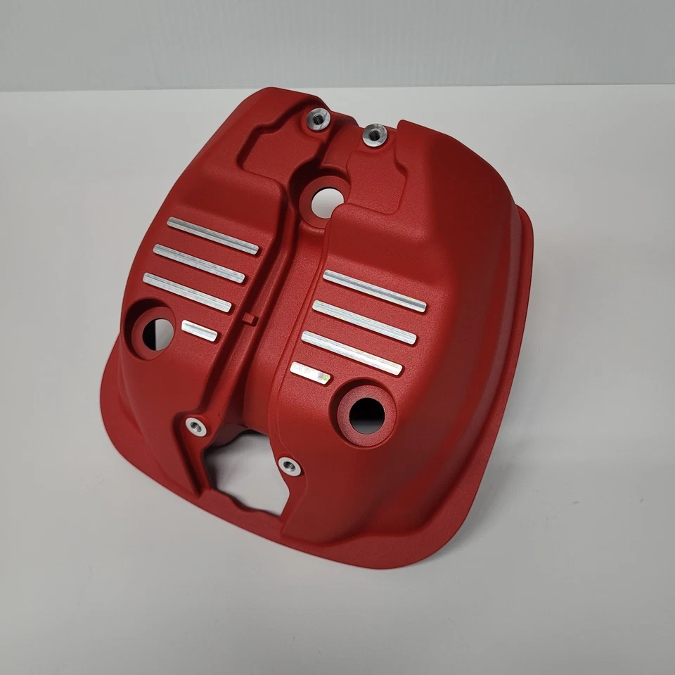 MOTO GUZZI OEM КРАСНЫЙ КОМПЛЕКТ КРЫШЕК КЛАПАНОВ * 1A011149 * V7, V85, V9 * 2017-2025 * НОВЫЙ * - Изображение 3 из 4