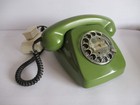 Altes Post Telefon mit Wählscheibe   – siehe Fotos / Beschreibung!!