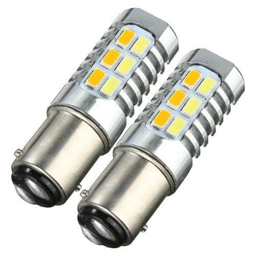 Dual LED Turn Signal Light Bulbs Voltage And Remove Current Working Temperature - Picture 11 of 12