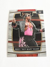 Bret Hart 2022 Panini Select WWE Concourse Base Card # 85