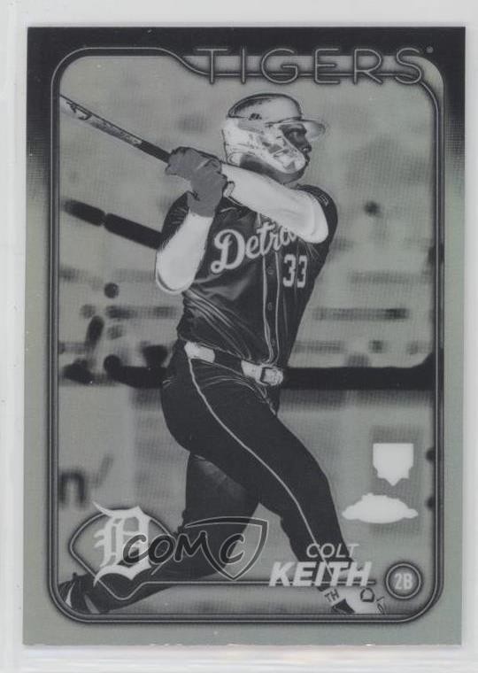 2024 Topps Chrome Negative Refractor Colt Keith #2 Rookie RC 0n64