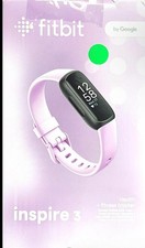 Fitbit Inspire 3 Activity Tracker - Black with Lilac Bliss Band- Open Box