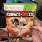 Major League Baseball 2K12 - Xbox 360 CIB Complete Tested Working Free Shipping
