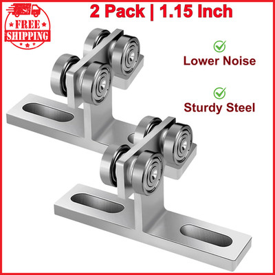 4 Wheel Trolley Assembly for 1-5/8 Strut Channel Electric Hoist Roller 900 lbs