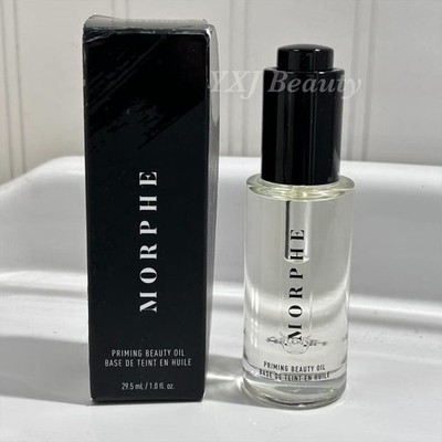 New In Box Morphe Priming Beauty Oil Full Size 29.5 mL / 1.0 fl oz