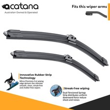 Wiper Blades for Lexus LX 450d 200 Series 2017 - 2023 24" + 22" Front Windscreen