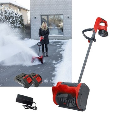 Hooha Akku-Schneefräse Elektrische 21V| Breite 32cm | inkl. 2Ah Akku & Ladegerät