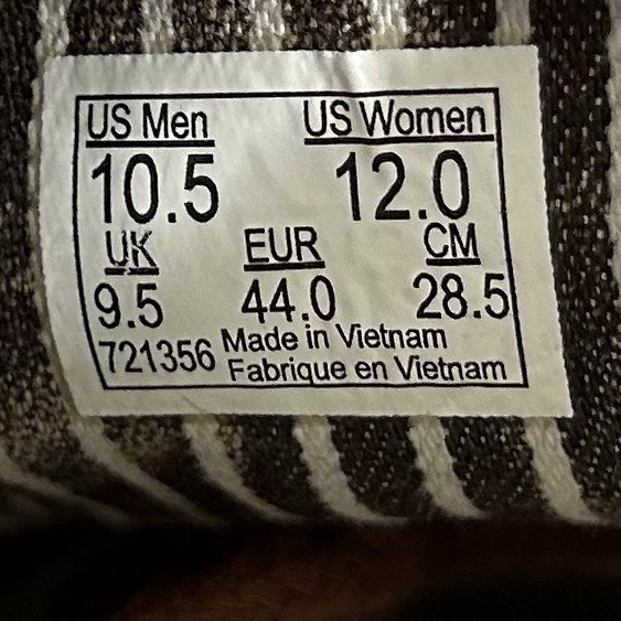 Vans Off The Wall ERA 59 C&L Mens Size 10.5 Gray Canvas Casual Skate Shoes Used thumbnail 12