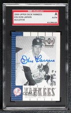 SGC Authentic 2000 Upper Deck Yankee Legends Don Larsen #26 Authentic Auto fm0