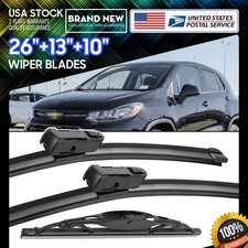 26''+13'' Top Lock Wiper Windshield Rain Blades Set For 2013-2023 Chevry Trax