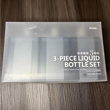 3 Piece Liquid Bottle Set Refillable Shampoo Conditioner Bottles Dispenser