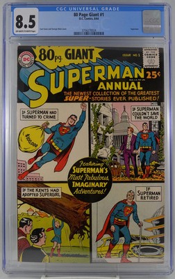 80 Page Giant (1964 DC) #  1 CGC: CGC 8.5 (3756270024)