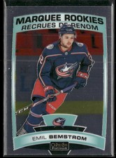 2019-20 O-Pee-Chee Platinum Emil Bemstrom RC #166 Columbus Blue Jackets