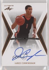 2012 Leaf Ultimate Base Auto Jared Cunningham #BA-JC2 Auto 2d0
