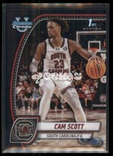 2024-25 Bowman  Chrome - Cam Scott #13 Black Wave Refractor (RC)  $2MIN ORDER