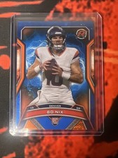 2024 Topps Resurgence Bo Nix Rookie BLUE and ORANGE SPARK COLOR MATCH Broncos RC