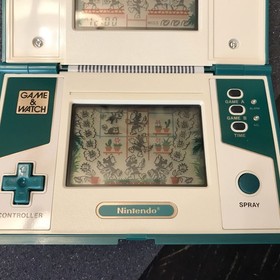 Nintendo Game And Watch Green House Multi Screen GH-54 Excellent Condition Box