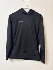 NWT Women  s Medium BAUER Femme Black Vapor Fleece Hoodie Hockey